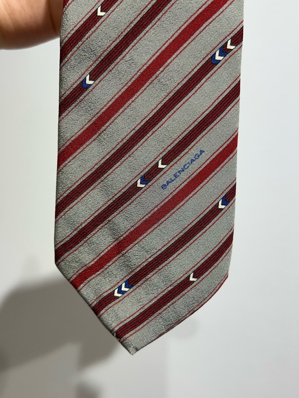Balenciaga silk tie 8 cm / 3.1 inch